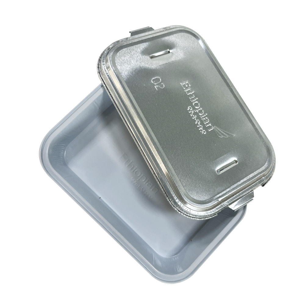 Practical Takeaway Packing Box for Disposable BBQ Container Aluminum Foil Lunch Box