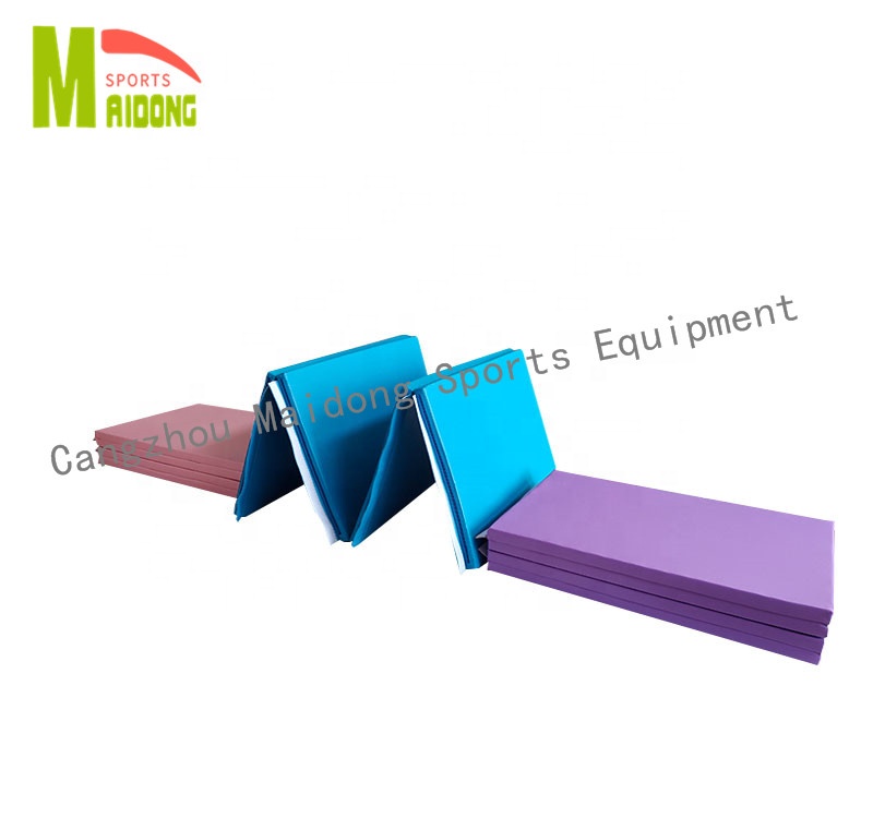 Unisex PVC Folding Mat for Gym and Play Waterproof Double Sided Baby Toddler Mat