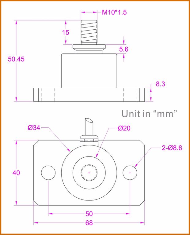 compression load cell 500kg 300kg 200kg 100kg 50kg