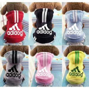 China Pet Dogs Jackets Coats Winter Warm Puppy Hoodies Color Customized wholesale