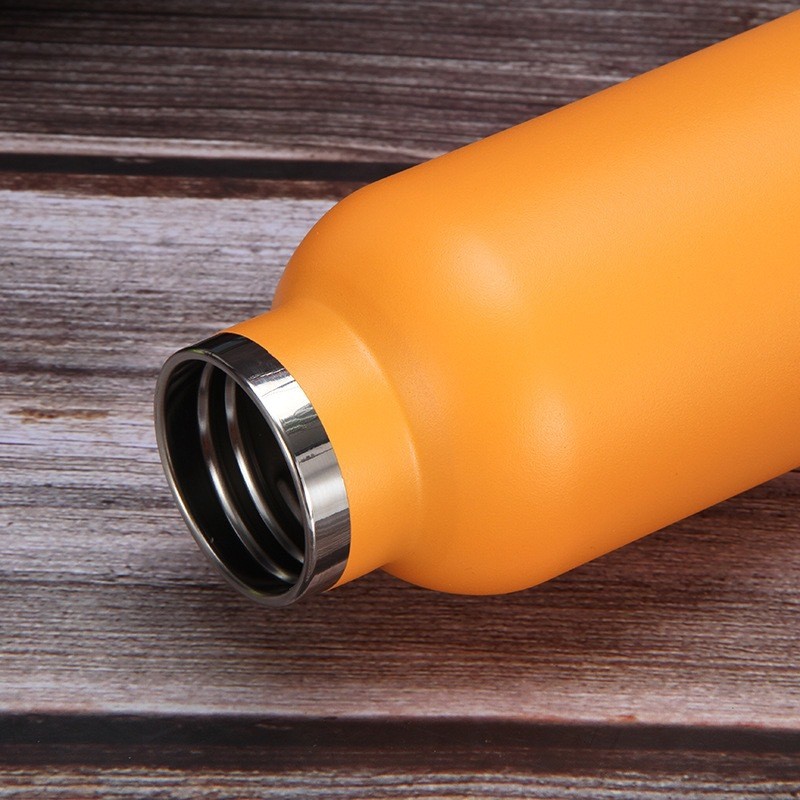 Vacuum Insulated Stainless Steel Sports Bottle 17 Oz Lightweight BPA Free Non-Toxic