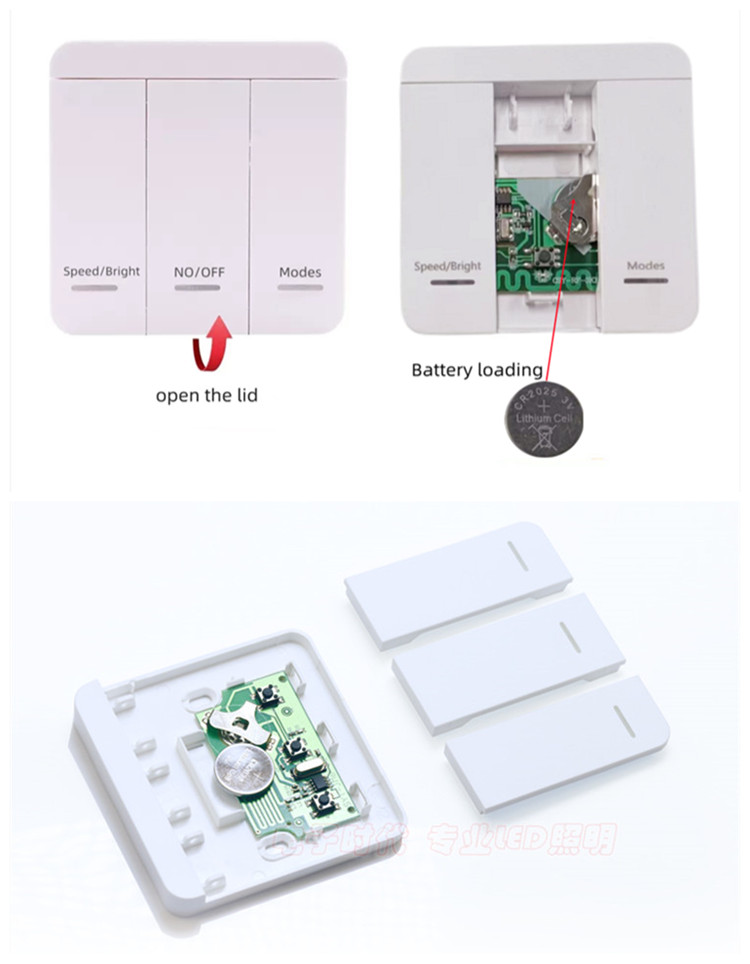 5V - 24V Wireless Light Controller LED Strip Light Parts Chasing Led Controller