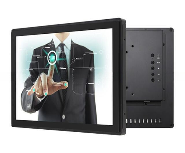 Embedded Wall Mounted General Touch 17 Inch Open Frame Touch Display Industrial Touchscreen Monitor VGA HDMI USB