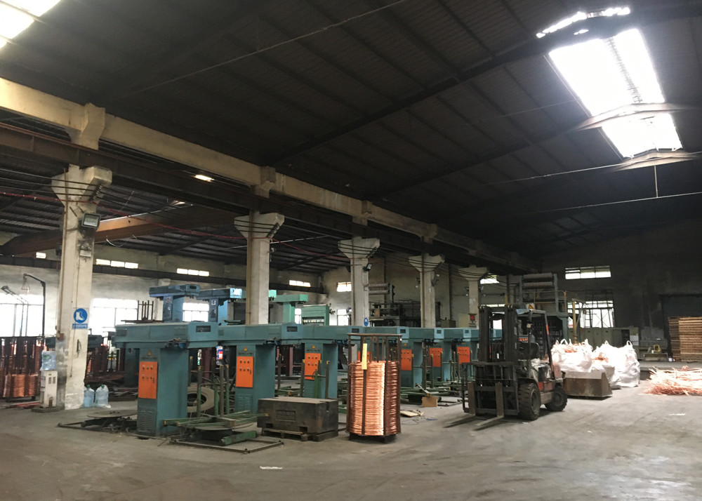 2000Tons Scrap Copper Rod Copper Continuous Casting Machine Production Casting Oven