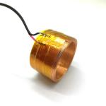 High Frequency Air Core Inductor Coil , 0.16mm Copper Coil Electromagnet