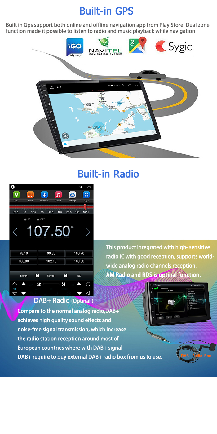Bingfan aux dvr carplay audio video dvd player Portrait big Screen Tesla headrest car radio for 2018 Nissan NAVARA