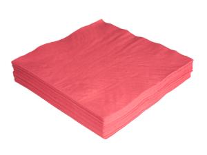 China Airlaid Thanksgiving Disposable Napkins , 2Ply 50 Count Hot Pink Paper Napkins wholesale