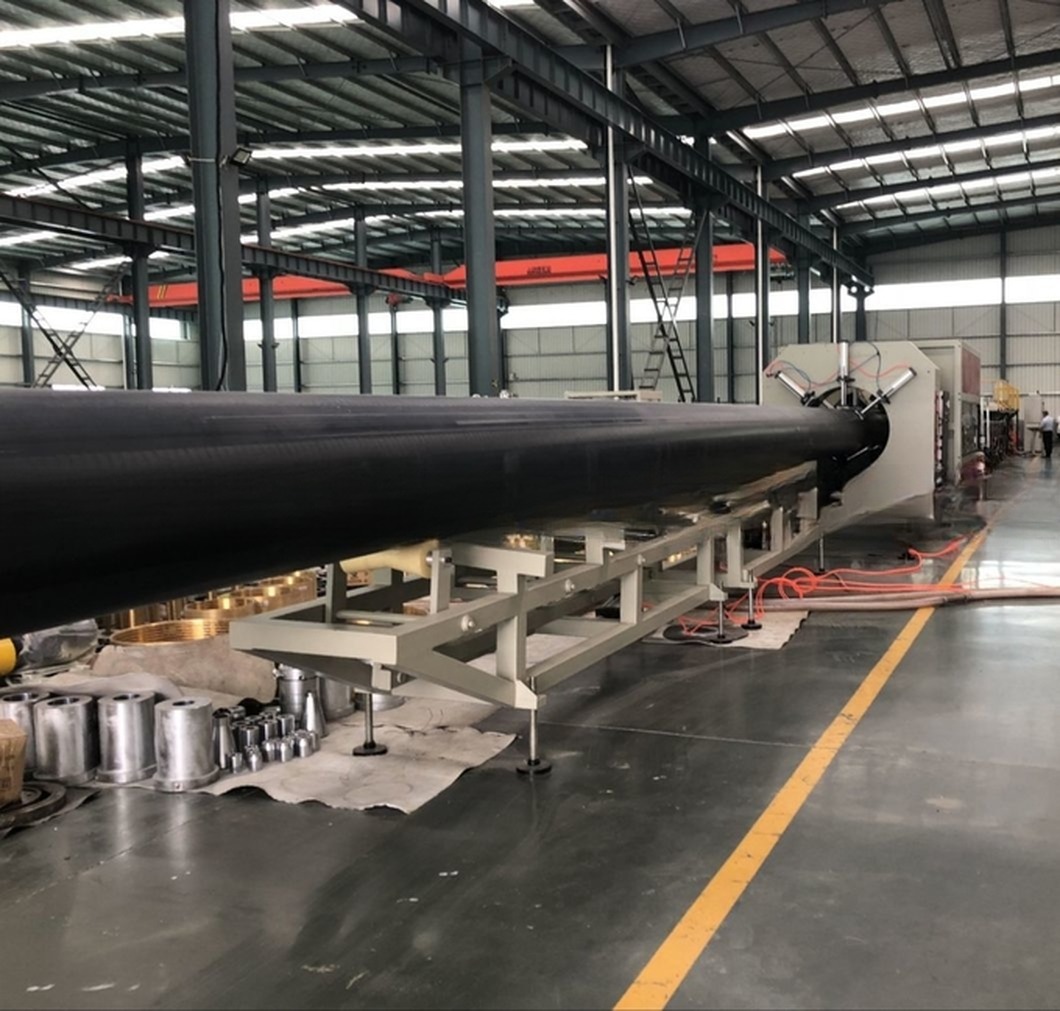 High Output HDPE Water Supply Pipe Extrusion Production Line 315-630 mm