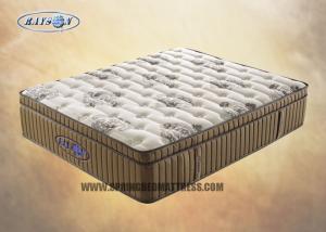China Vacuum Compressed Packing Pillow Top Pocket Spring Mattress With Latex wholesale