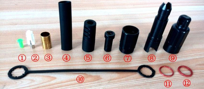 Fiber Optic Cable Connector OptiTap-SC Waterproof Connector