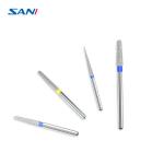 Dental Polish Bur Stainless Steel Diamond Bur Set For High Speed Handpiece
