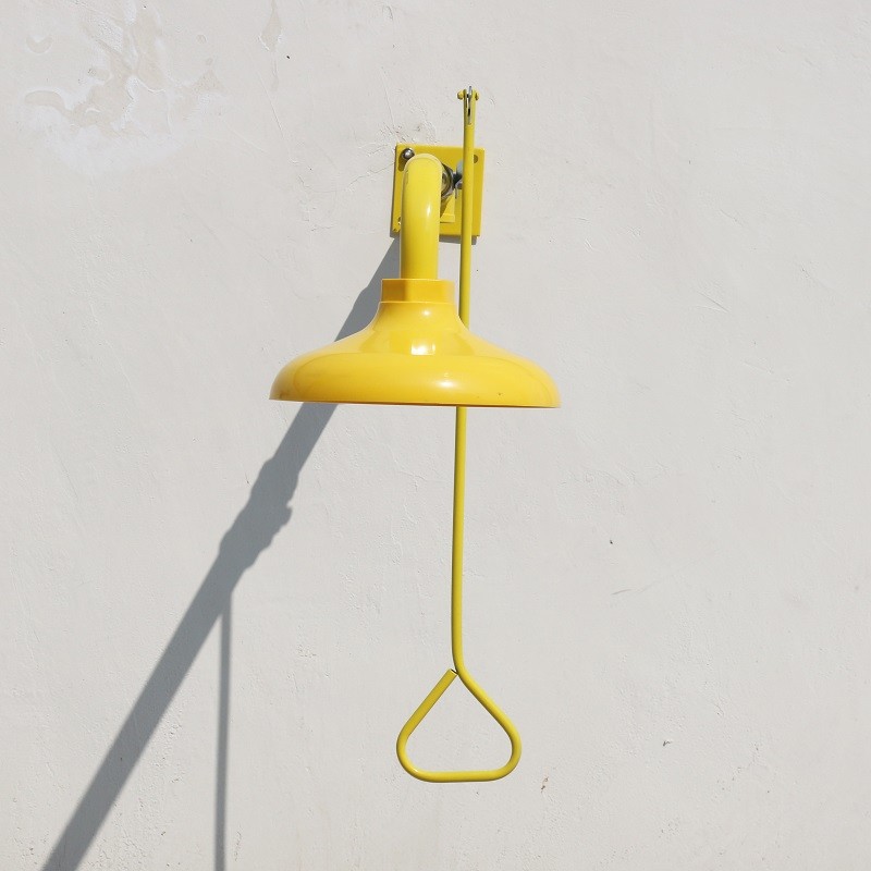 Wall-mounted type stainless steel shower, emergency drench shower head with ABS coating ,anti crossion