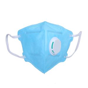 China Blue Color Folding FFP2 Mask Mask Anti Dust Non Woven Fabric Mask wholesale