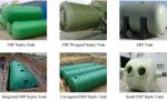 Glass Fiber Reinforced Plastic Septic Tank SMC Water Biogas Plant Underground
