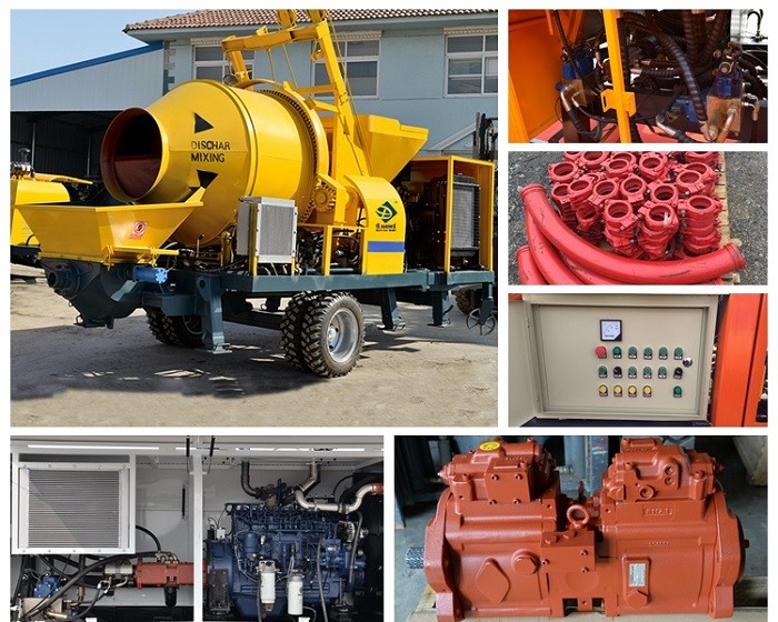 concrete mixer pump