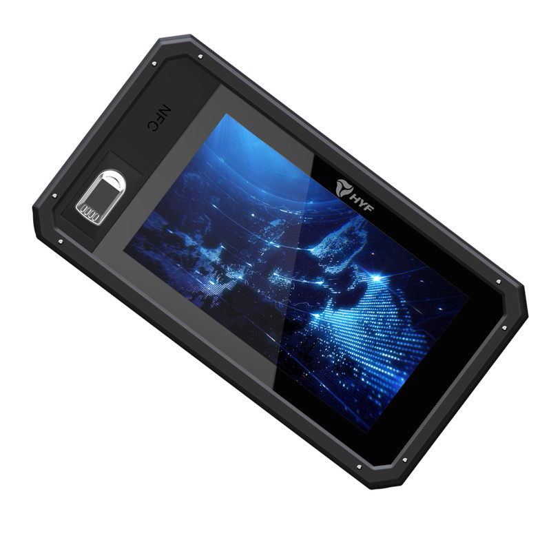 Slim Tiny Rugged Tablet PC Windows 10 Handheld Identification Terminal Biometric Fingerprint