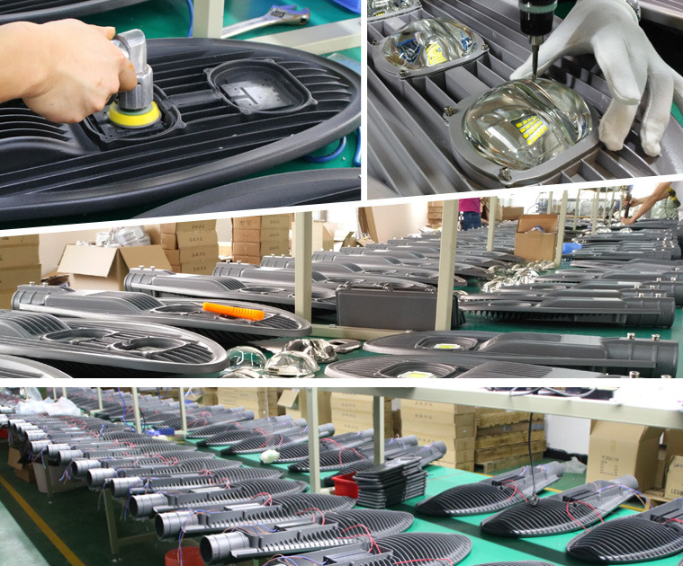 100W LED Street Road Light Waterproof IP65 Wall Outdoor Street Bright Light Lamp Die Casting Aluminum Alloy LED Street L