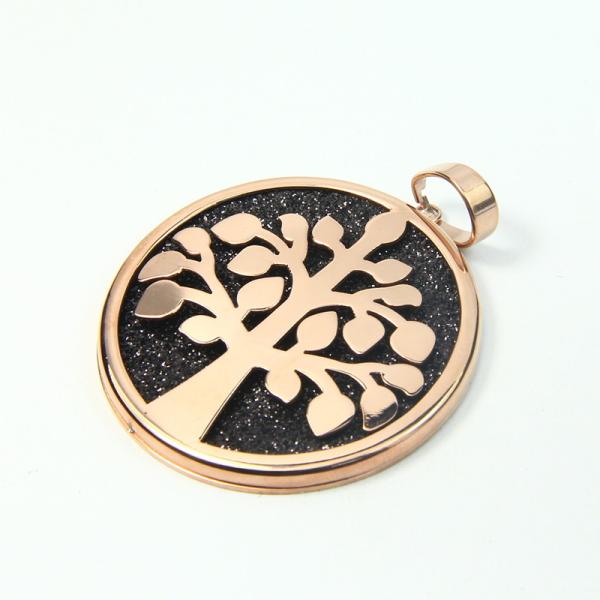 Fashion High Quality Fashion Stainless Steel Round Shapped Necklace Pendant