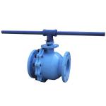 DIN 3357 Cast Iron Ball Valve Corrosion Resistant PN10/16 Long Working Life