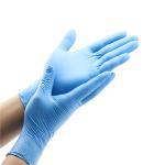 4 Mil Disposable Medical Nitrile Gloves , FDA510K Disposable Powder Free Nitrile