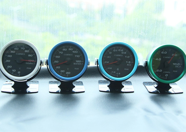 60mm Turbo Setting Car Gauge Meter Single Function LCD Digital Speedometer
