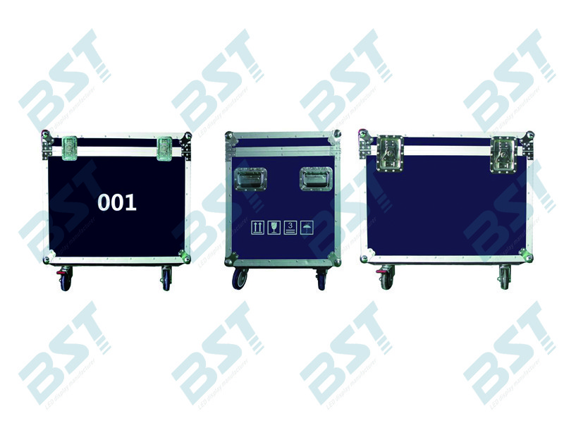 4.81 Pixel Die Casting large led display board High Contrast , Large Viewing Angle