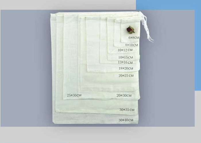 Food Grade Commercial Polyester Felt Filter Bag Mesh Drawstring Big Size