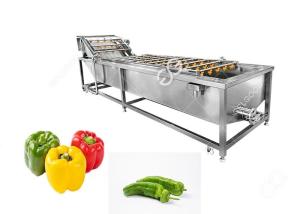 China Chili Pepper Bubble Washing Machine Hot Sale Vegetables Industrial wholesale