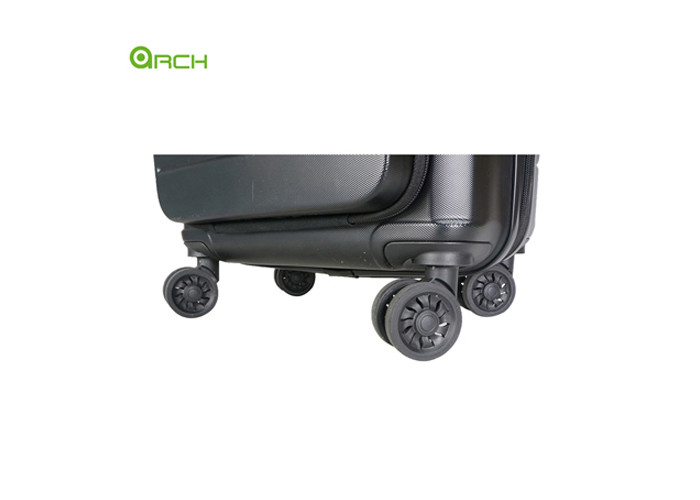 19 Inch Double Spinner Spinner Rolling Hardside Expandable Luggage