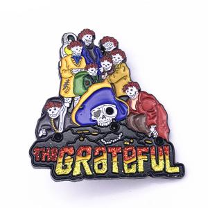 China Custom Logo Size Craft Metal Dye color soft enamel lapel pins wholesale