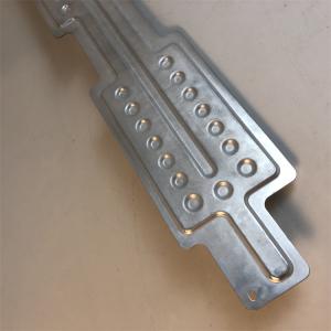 China Prismatic Cell Battery Aluminum Cooling Plate Serpentine Shape Customized wholesale