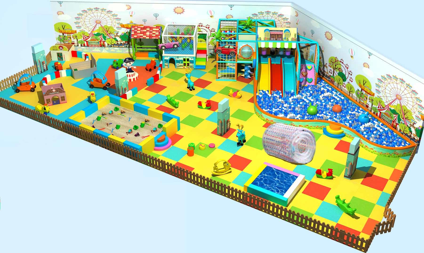 kids space play centre childrens indoor ball pit sports indoor playground for toddler