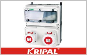 China Dustproof Construction Power Distribution Box / Outdoor Electrical Outlet Boxes wholesale