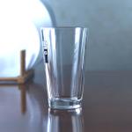 230ml / 8oz Promotional Drinking Glasses Lead Free Soda Lime Glass Material