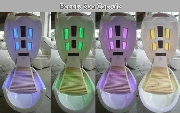 Beauty Salon Slim Isolation Float Tank 4 Color Light Infrared Sauna Capsule
