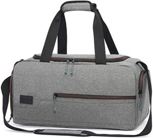 China Weekender Sports Duffle Bags Water Resistant With Shoe Compartment wholesale
