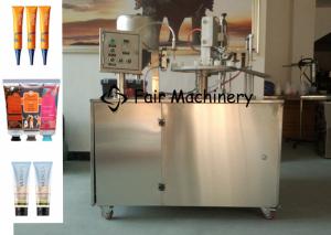 China AC220V 20pcs/min Ultrasonic Tube Sealing Machine 0.8Mpa Cosmetic Tube Filling wholesale