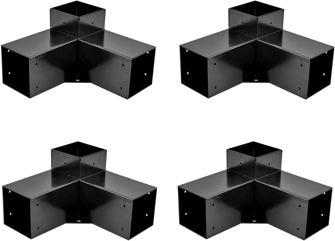 Uv Resistant Pergola Brackets Hardware Included and Easy to Install