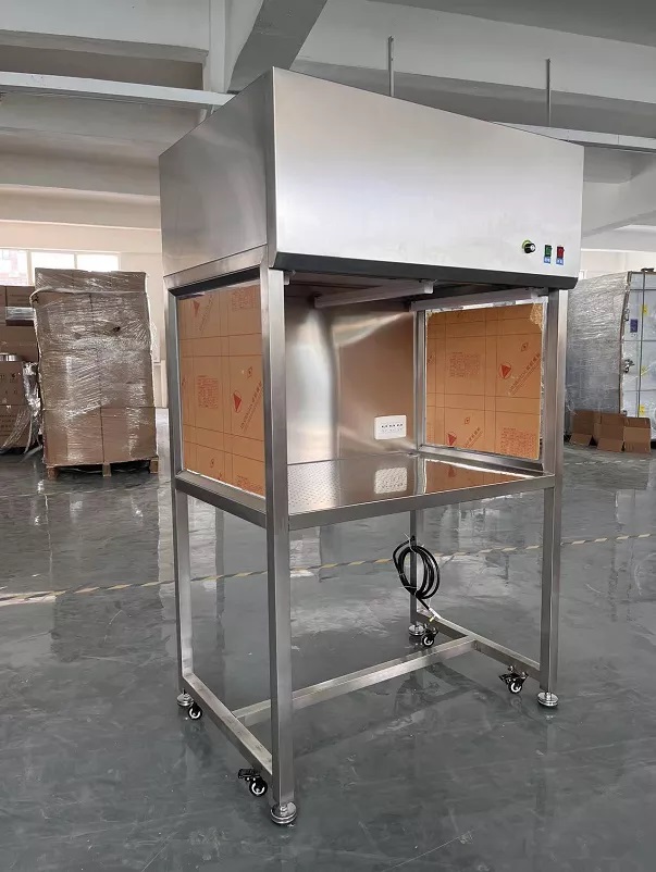 Class 100 Vertical Flow Clean Bench 304 Stainless Steel Flow Hood ODM / OEM