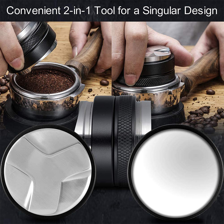 53Mm 58.5 Coffee Distribution Tamper And Distributor Manufacturing