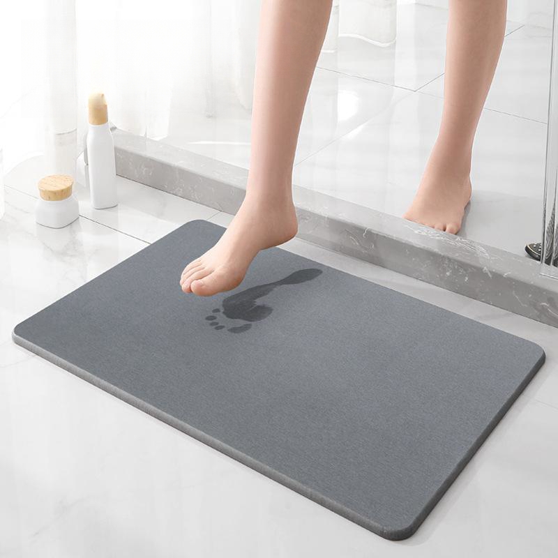 Water Absorbent Non Slip Bath Mat for Kitchen and Door 40*60cm Classic Design Style