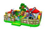 Farm Theme Inflatable Play Park / Outdoor Inflatable Playground