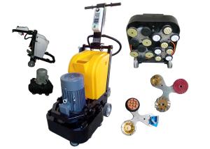 China 4 Heads 11HP Granite Electric Floor Polisher Marble Floor Polishing Machine wholesale