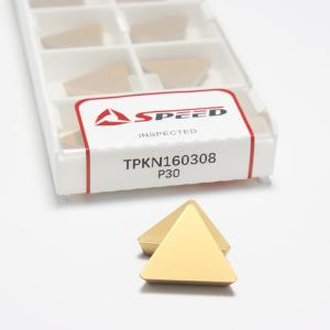 China Triangle Cnc Carbide Milling Inserts Turning TPKN1603 TPKN2204 wholesale