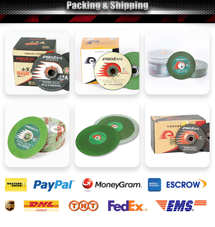 Esicut Inox 4'' Angle Grinder Cutting Discs 115x1.0x22mm