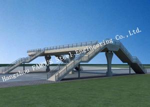 China Modern Structure Prefab Pedestrian Bridge Temporary Use European Standard wholesale