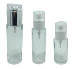 Lady Cosmetic Bottle Packaging , Glass Cosmetic Containers 15g 30g 50g 80g /