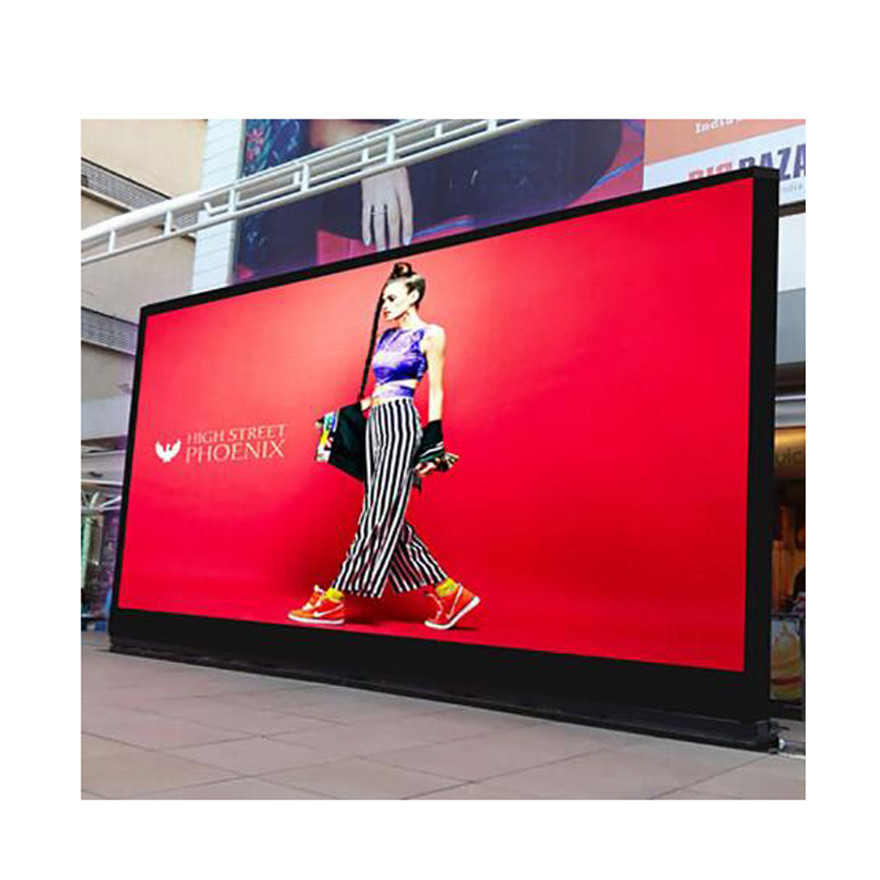 Flex Curved Portable LED Video Wall Display Hire , Big LED Panel Screen Outdoor