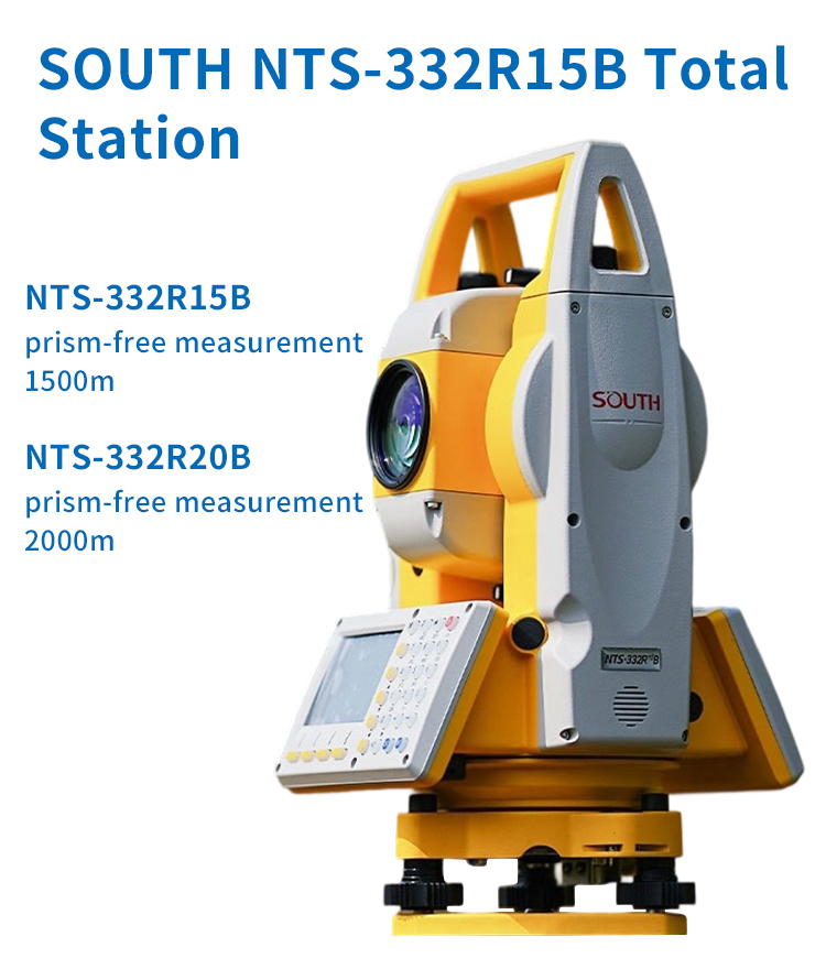 NTS-332R15B Robotic Total Station 1500m Reflectorless 3 Accuracy