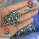 Sintered Industrial Cylinder SmCo Rare Earth Magnet Zn Coating High Temp Resist